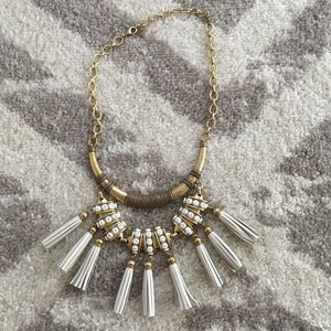Stella & Dot Tribal Tassel Necklace
